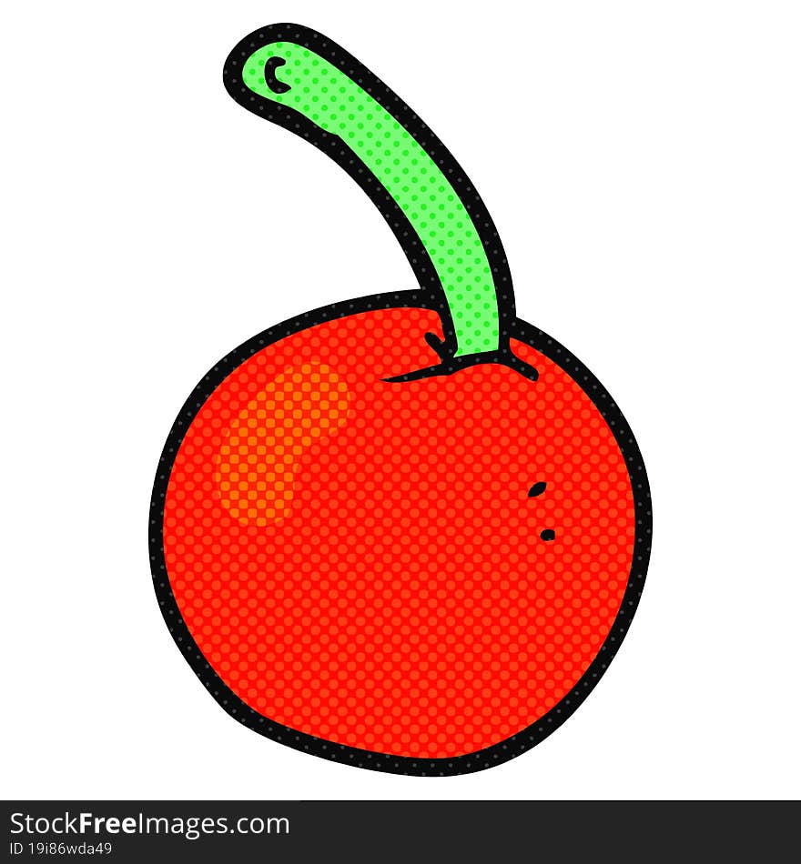 cartoon cherry