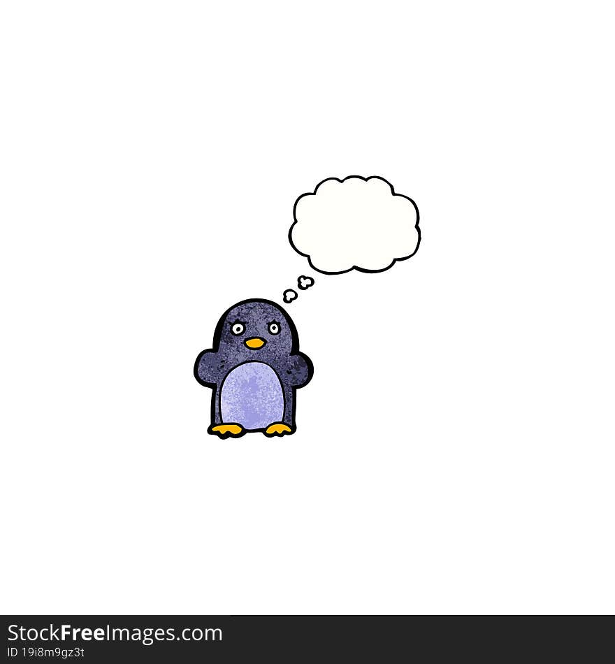 cartoon penguin