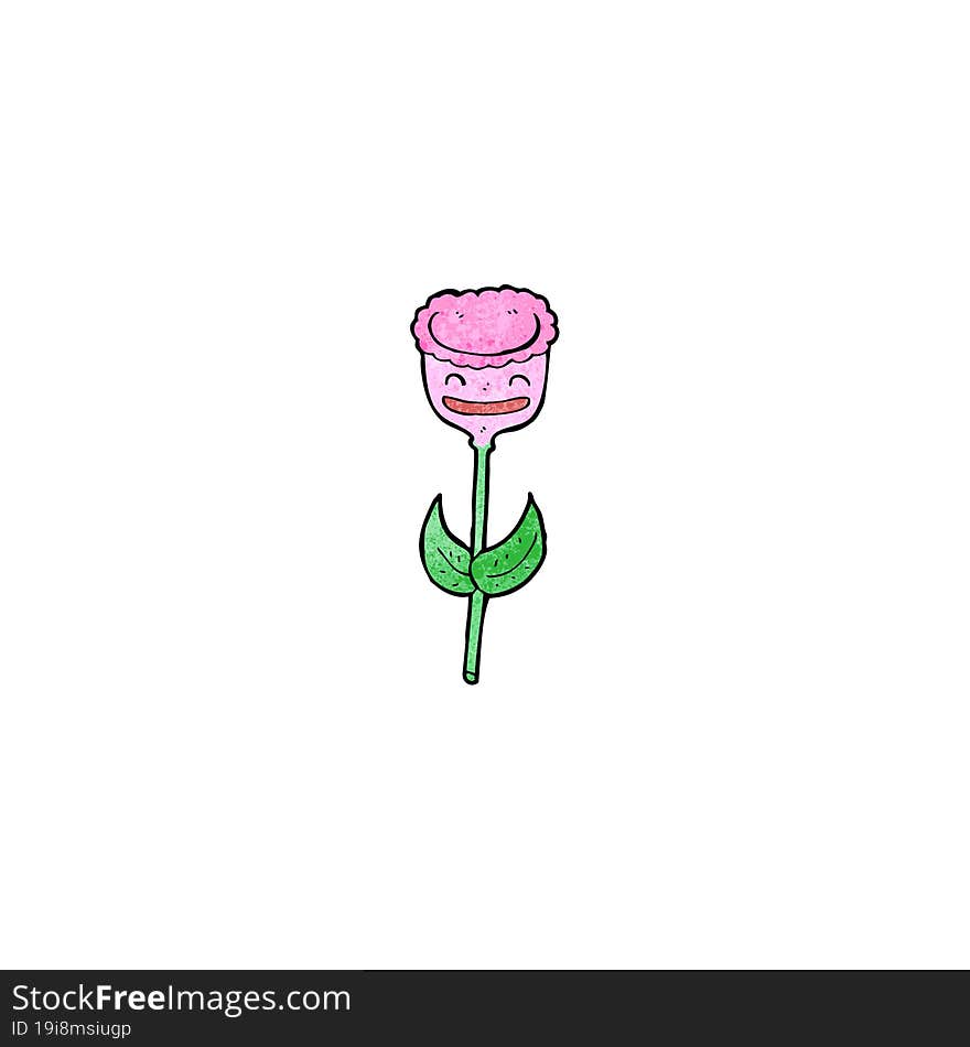 cartoon tulip flower