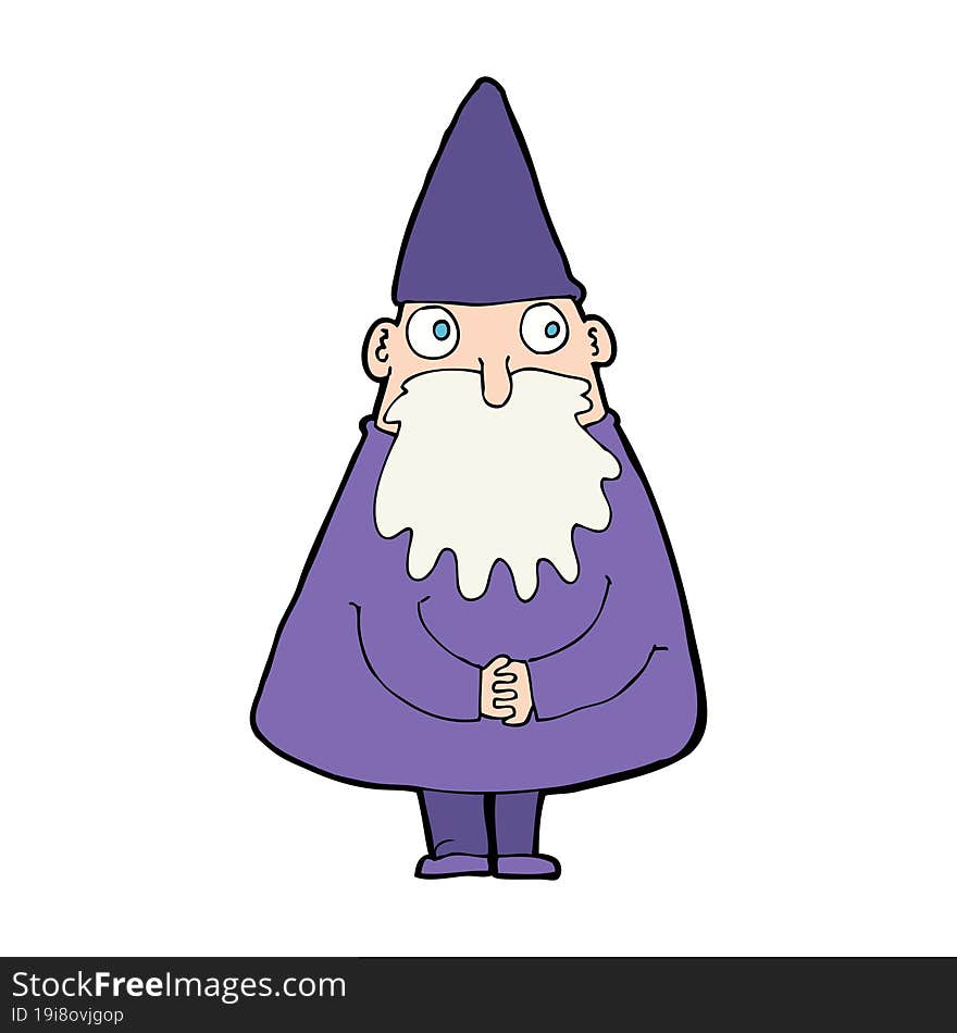 cartoon wizard