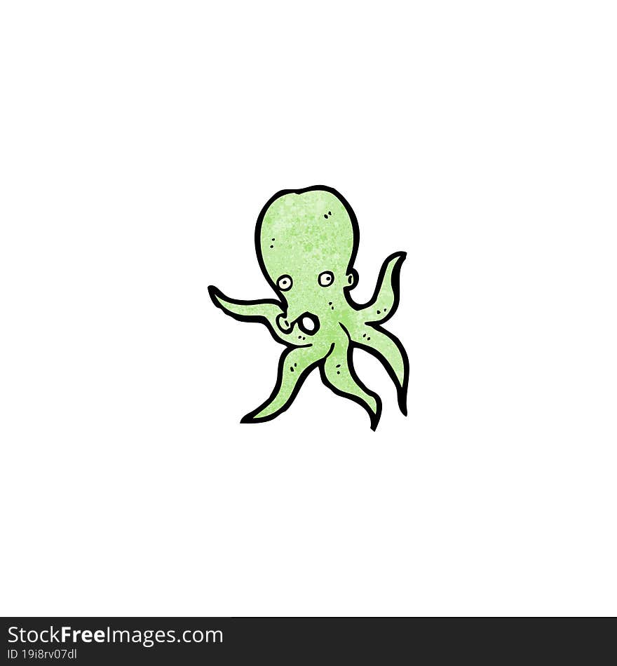 Cartoon Octopus