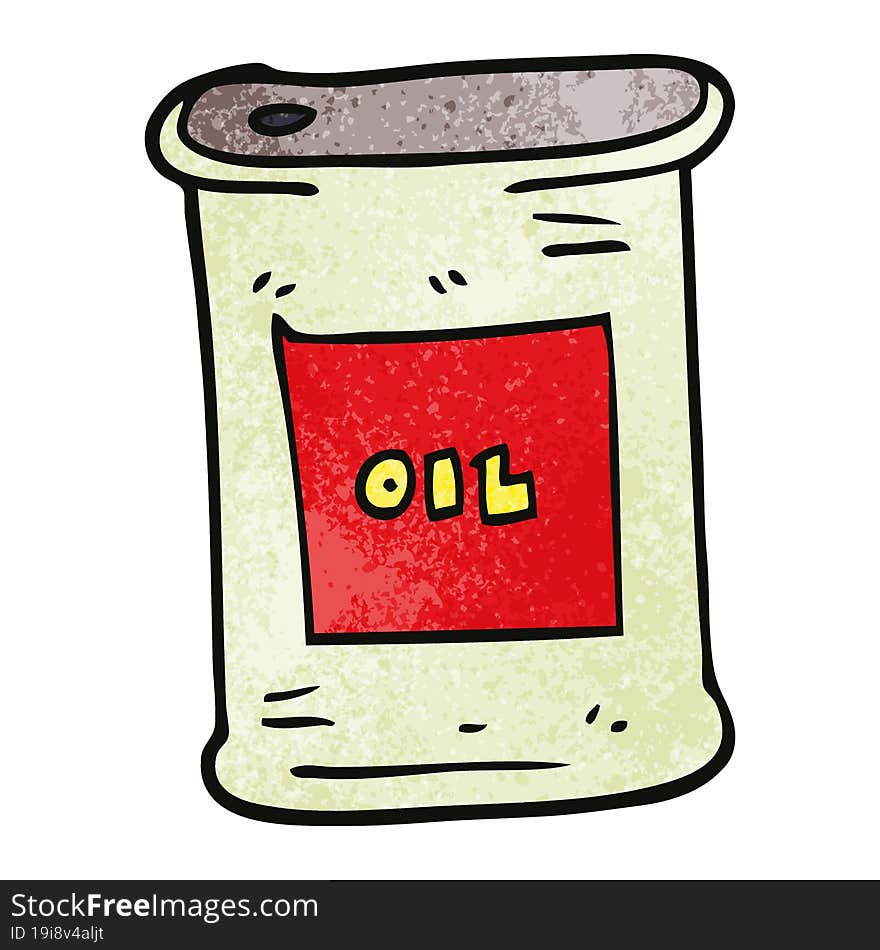 cartoon doodle olive oil