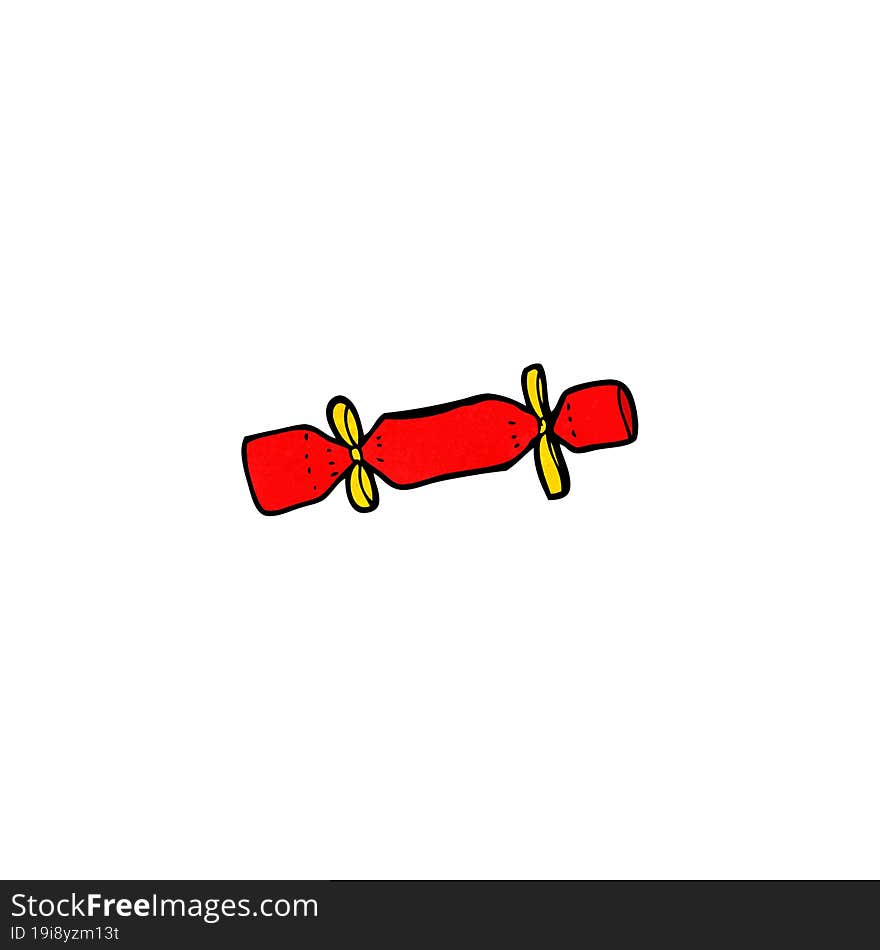 christmas cracker cartoon