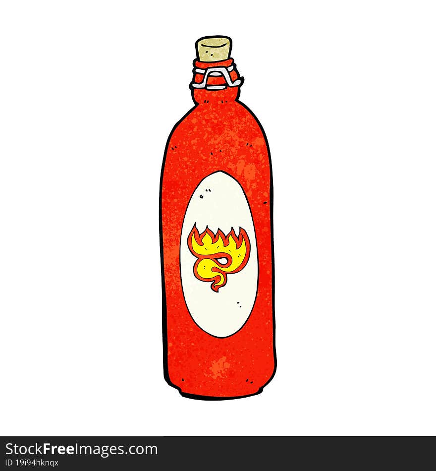 Cartoon Hot Sauce