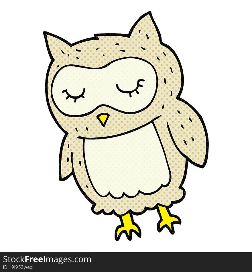 Cartoon Owl