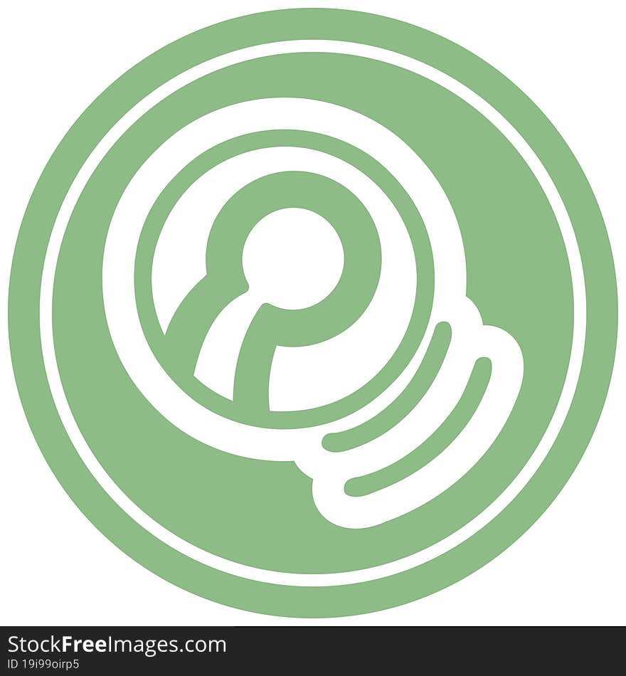 tennis ball circular icon symbol