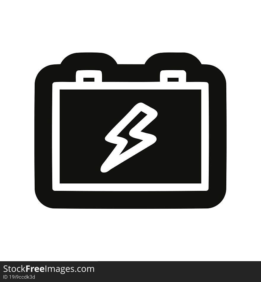 industrial battery icon