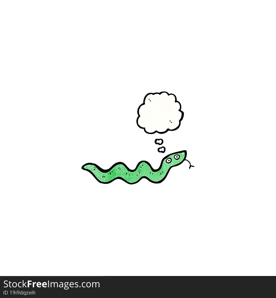 cartoon snake