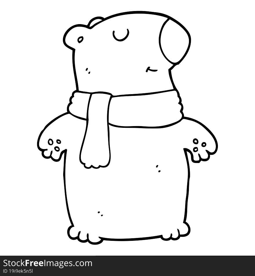 cartoon bear