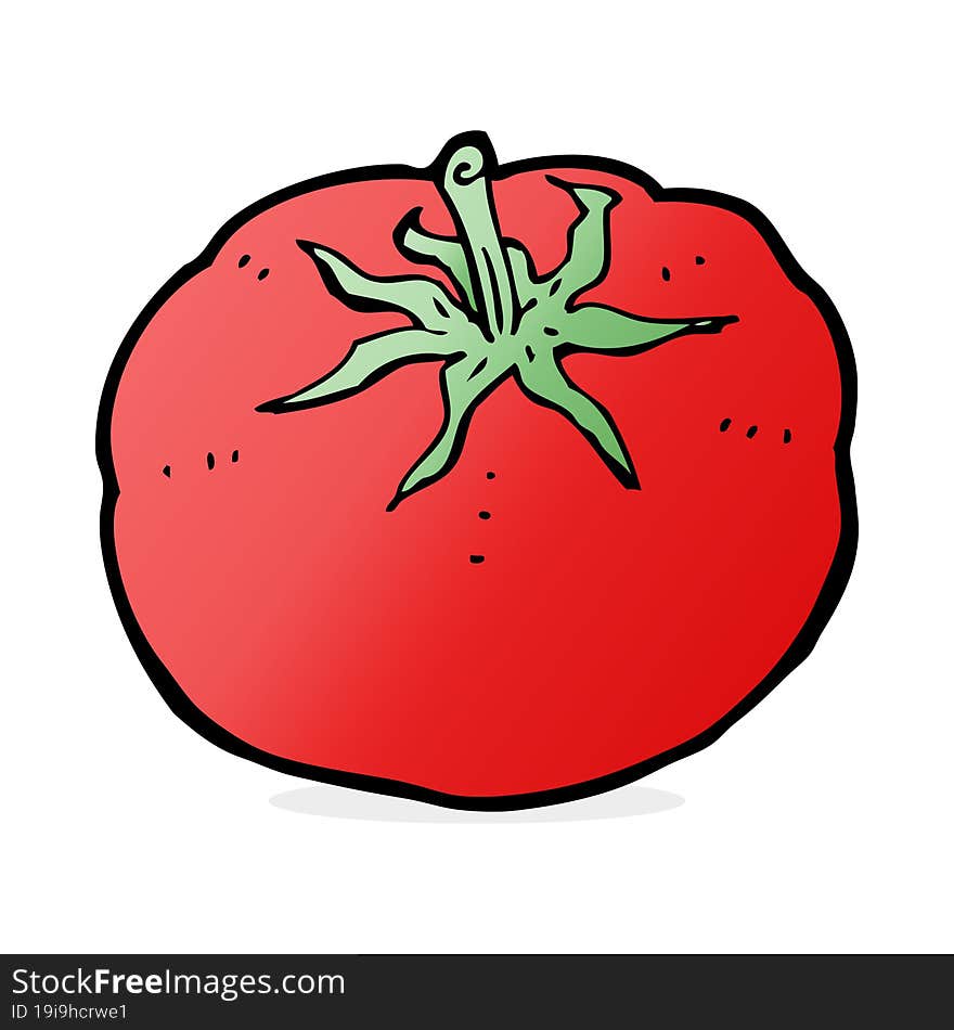 cartoon tomato