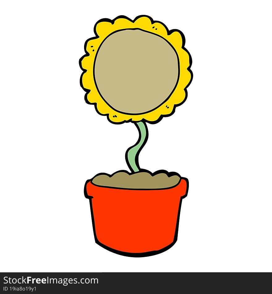 Cute Cartoon Flower