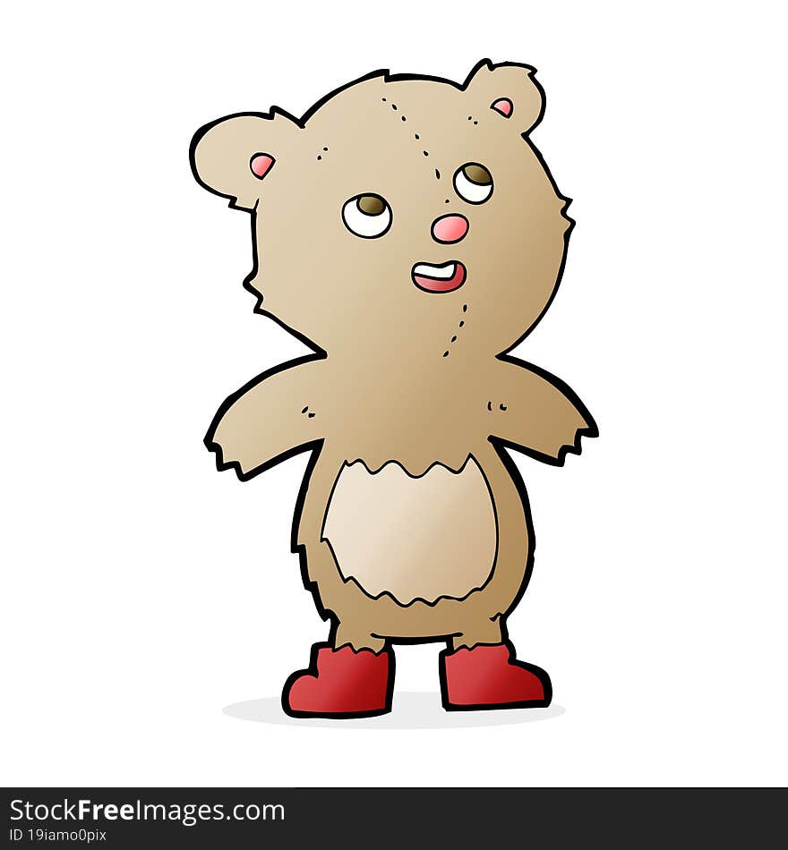 cartoon teddy bear