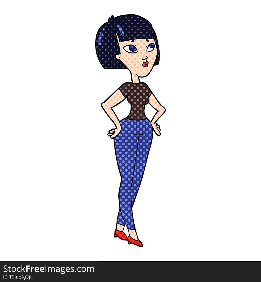 Cartoon Woman