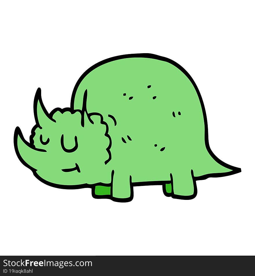 cartoon doodle prehistoric dinosaur