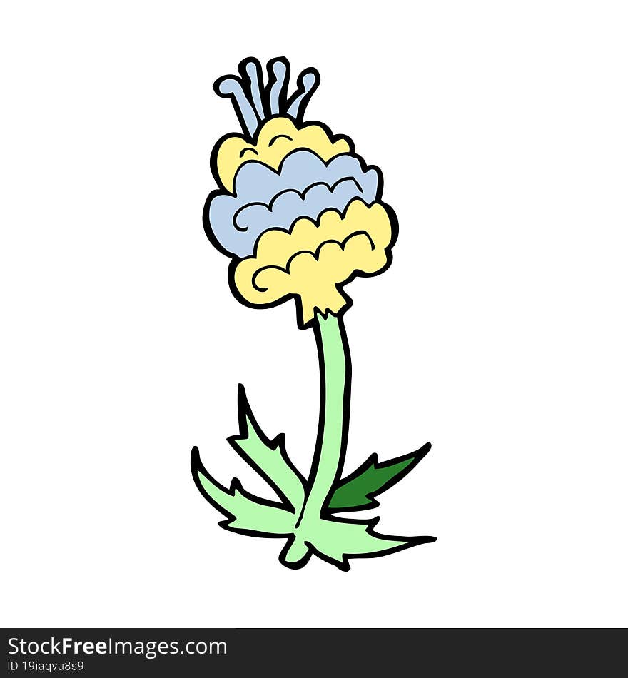 cartoon flower