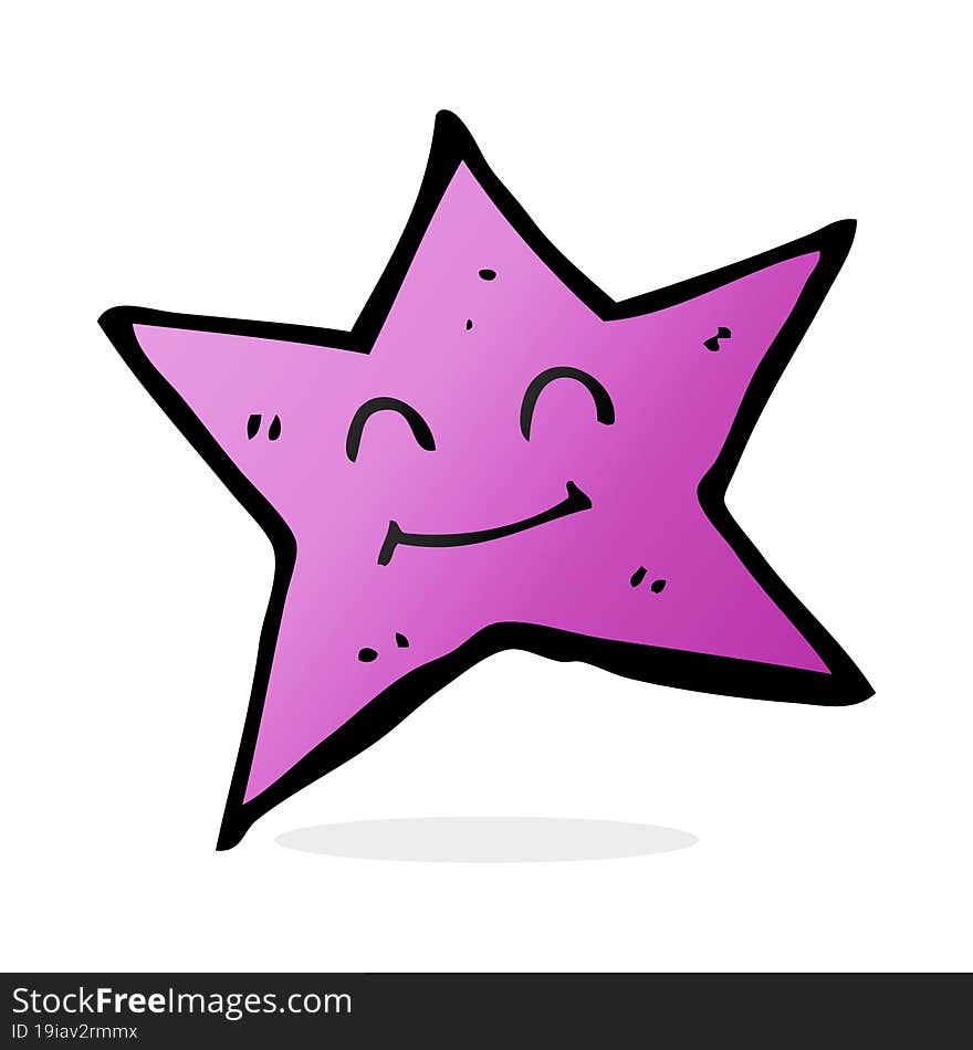 Cartoon Star Character