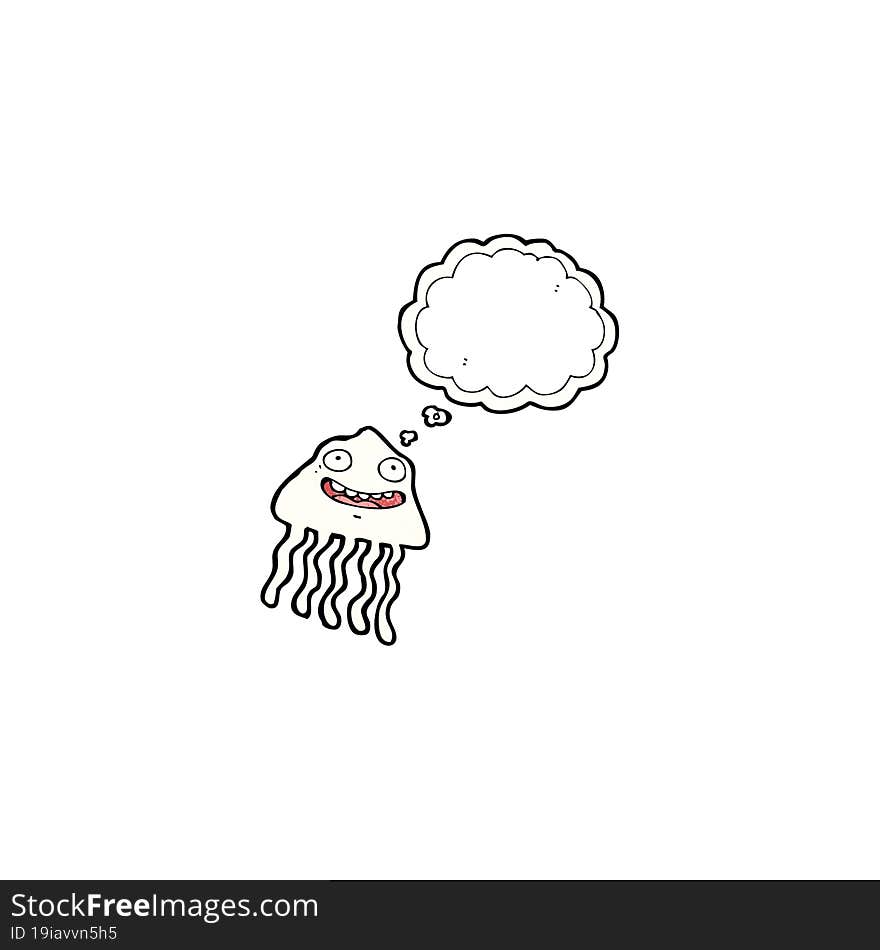 cartoon jellyfish