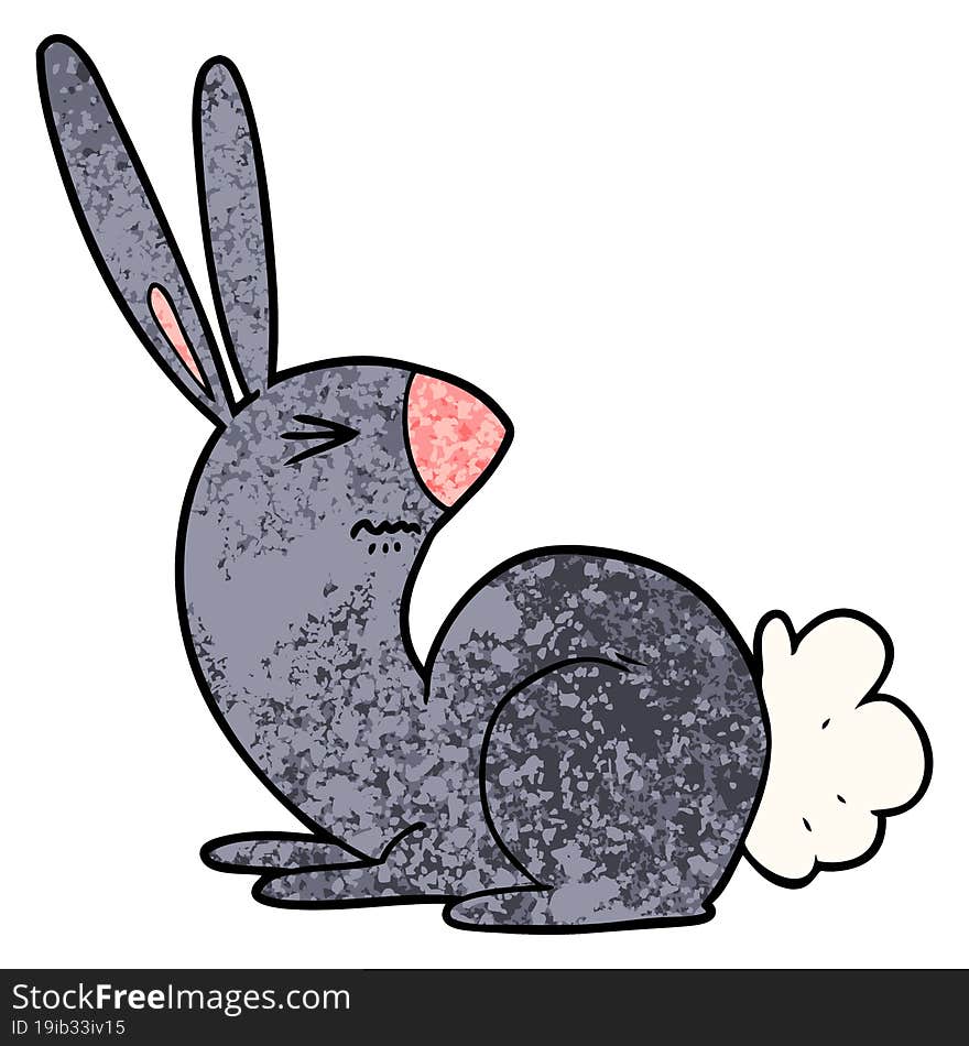 cartoon annoyed rabbit. cartoon annoyed rabbit