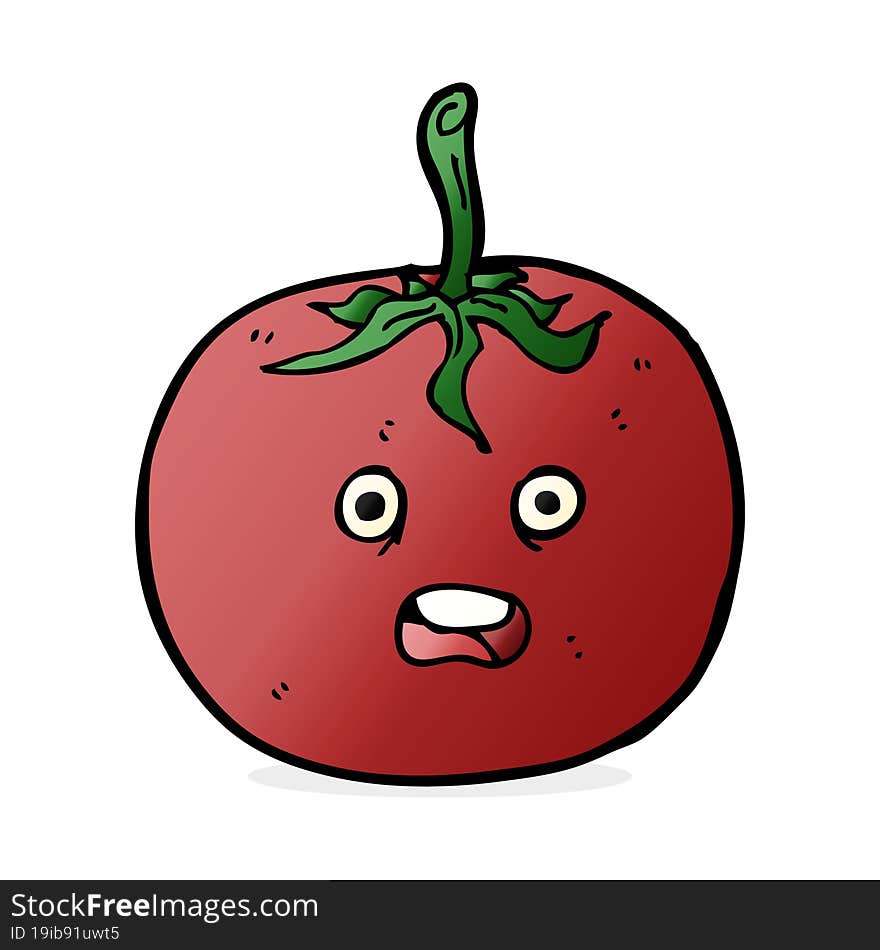 cartoon tomato