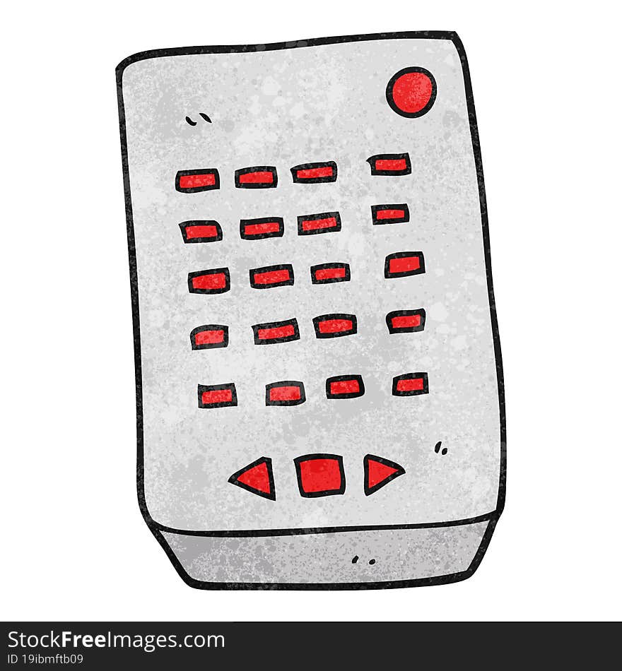 Textured Cartoon Remote Control