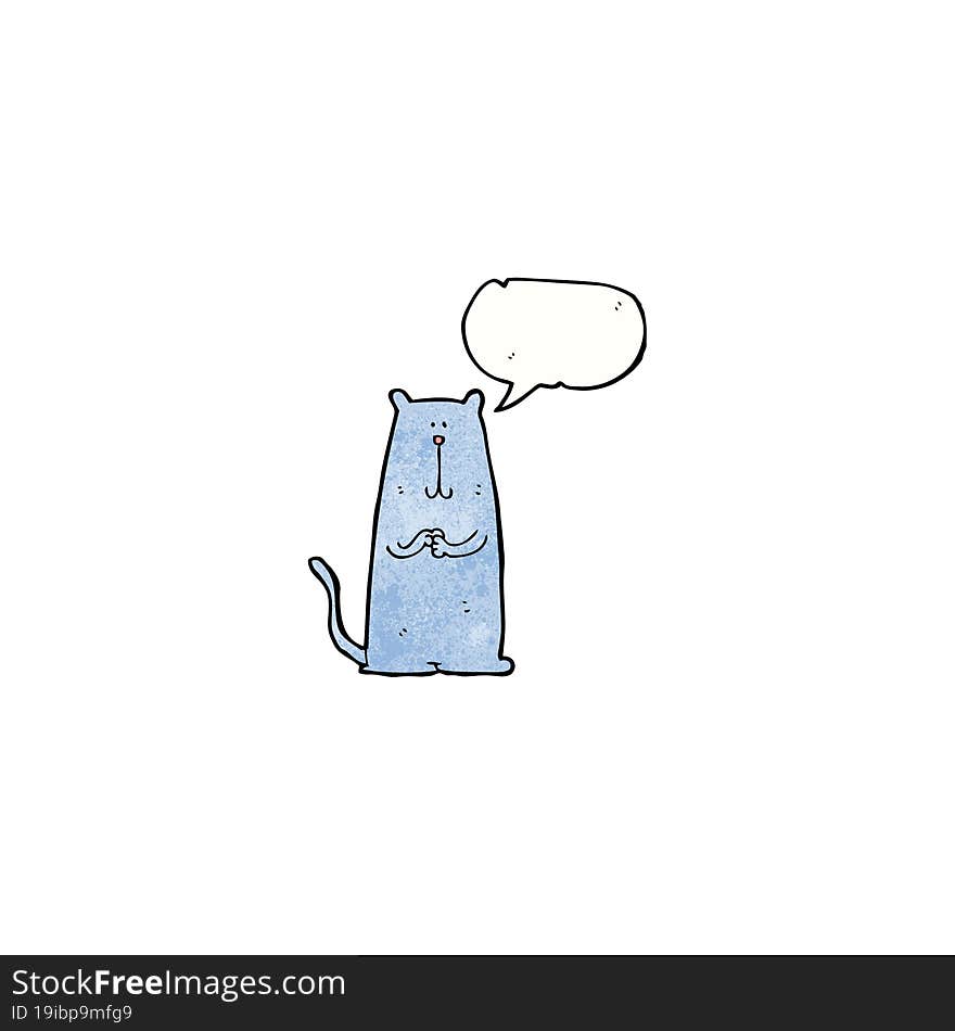 funny cartoon cat