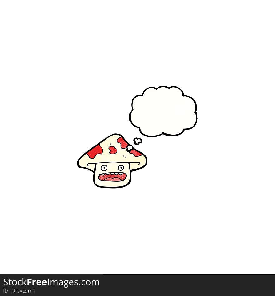 cartoon mushroom