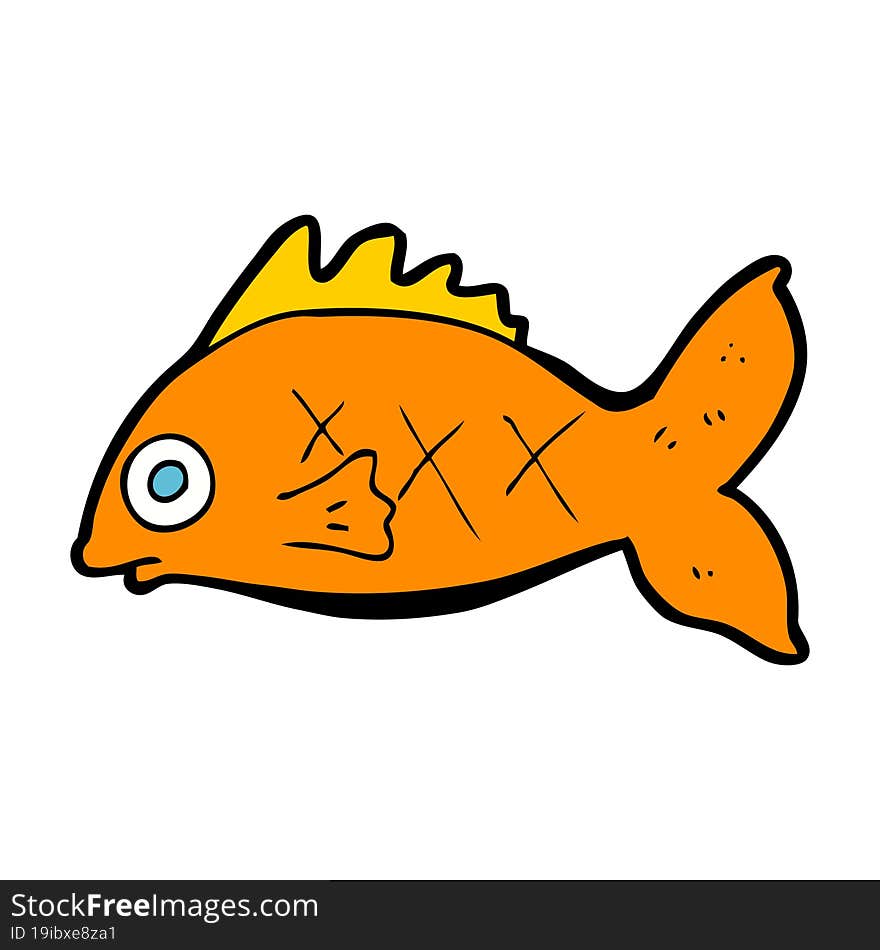 cartoon fish