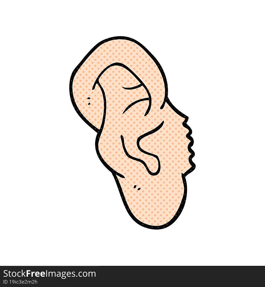 Cartoon Ear