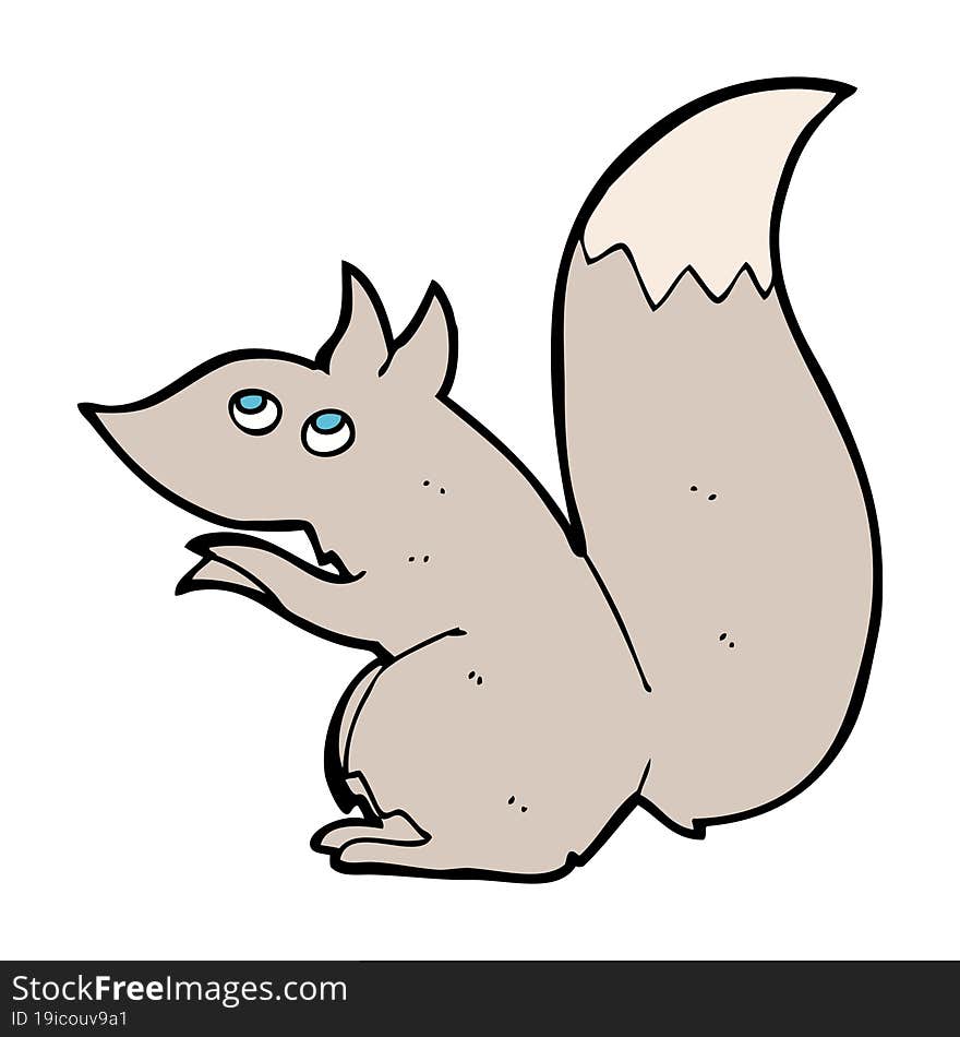 Cartoon Squirrel