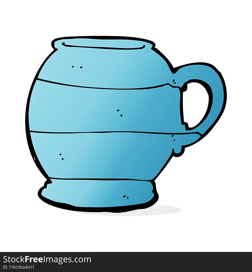 Cartoon Old Style Mug