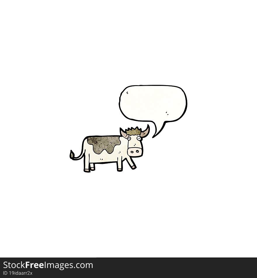 cartoon cow