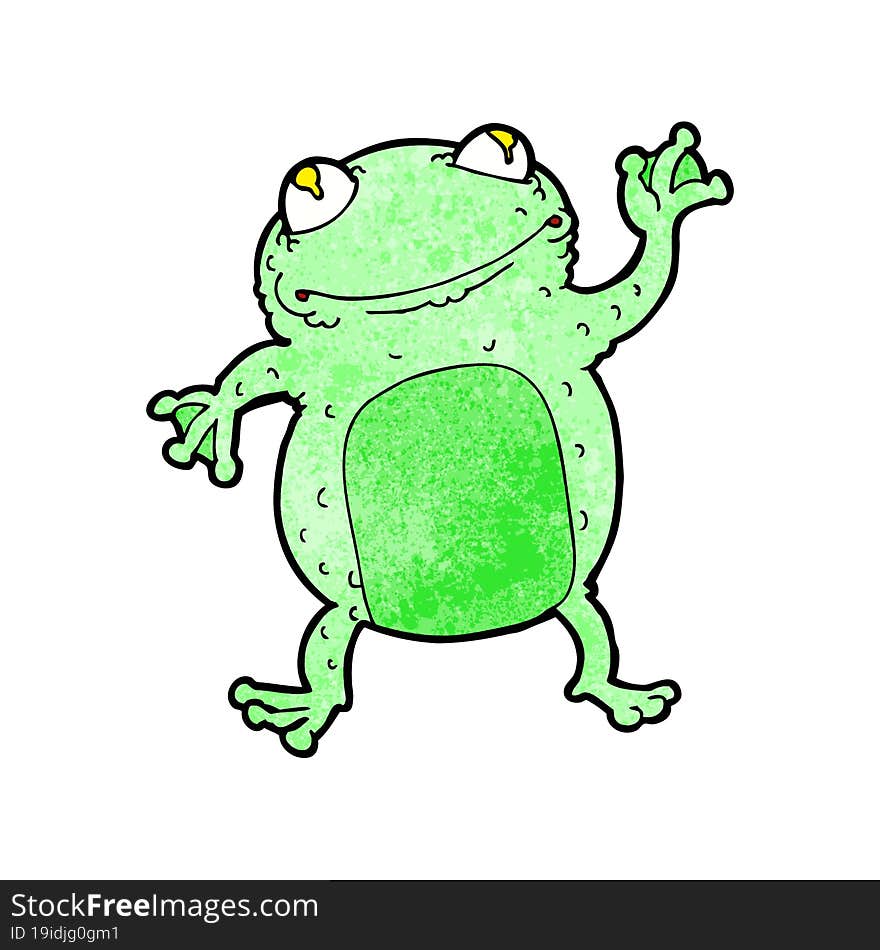 cartoon frog