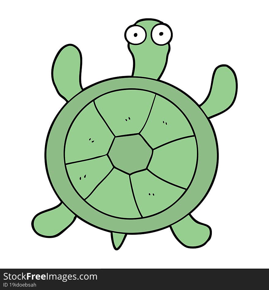 cartoon turtle. cartoon turtle