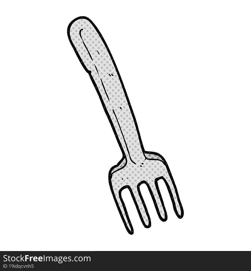 Cartoon Fork