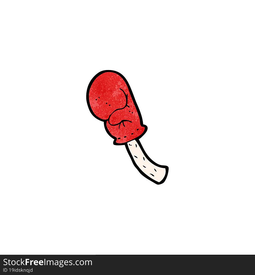 cartoon boxing glove