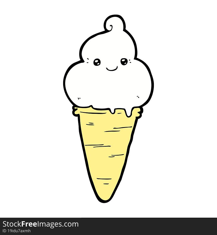 Cartoon Ice Cream