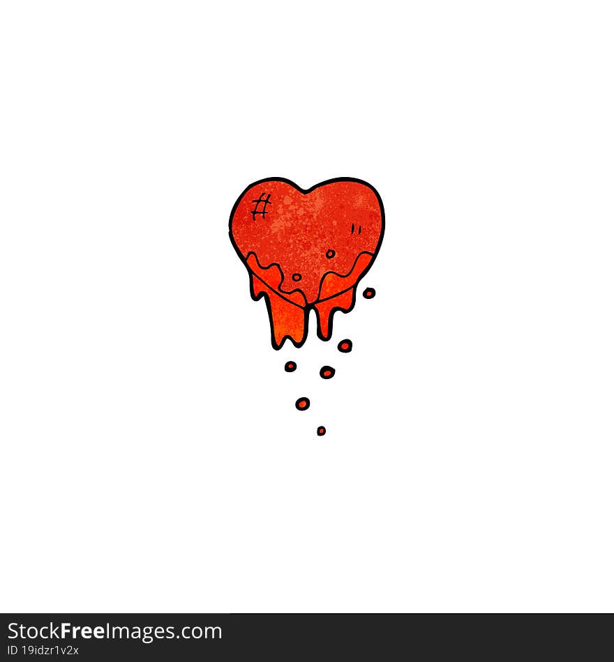 cartoon heart symbol