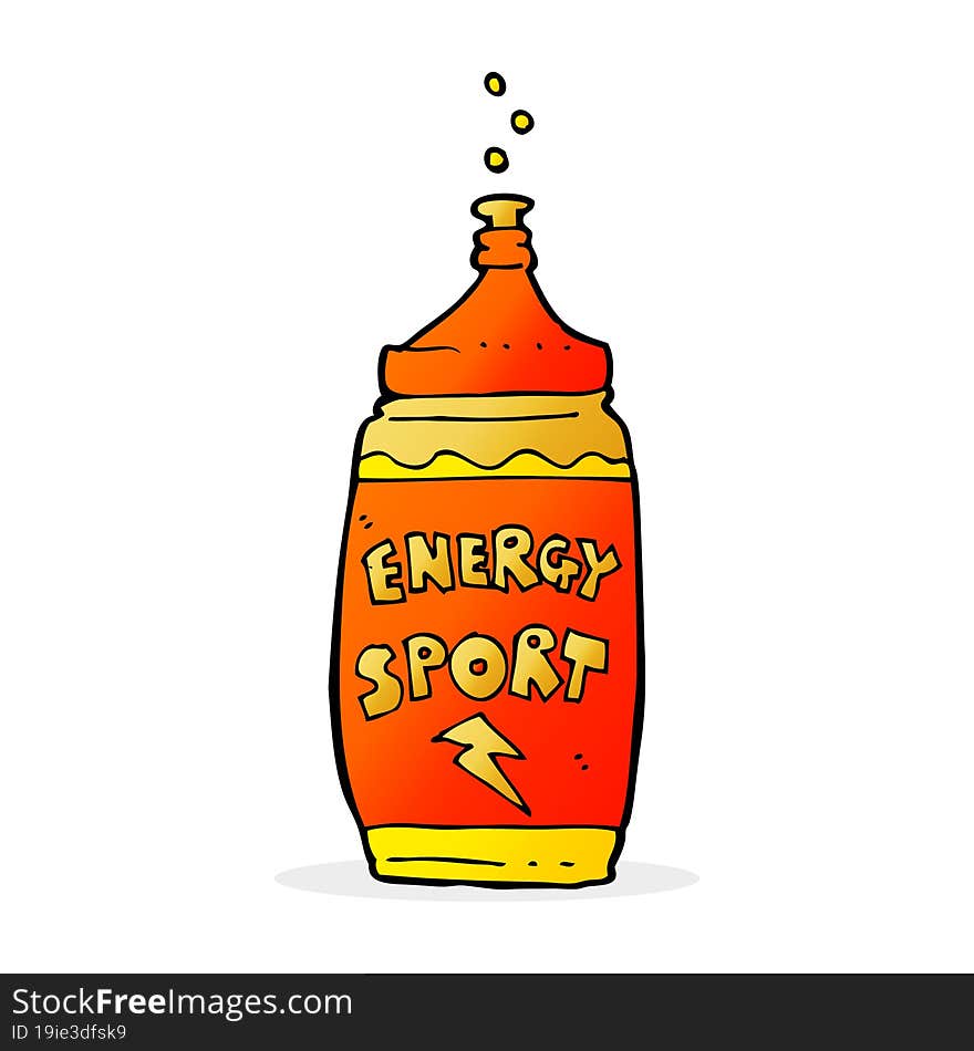 cartoon energy drink