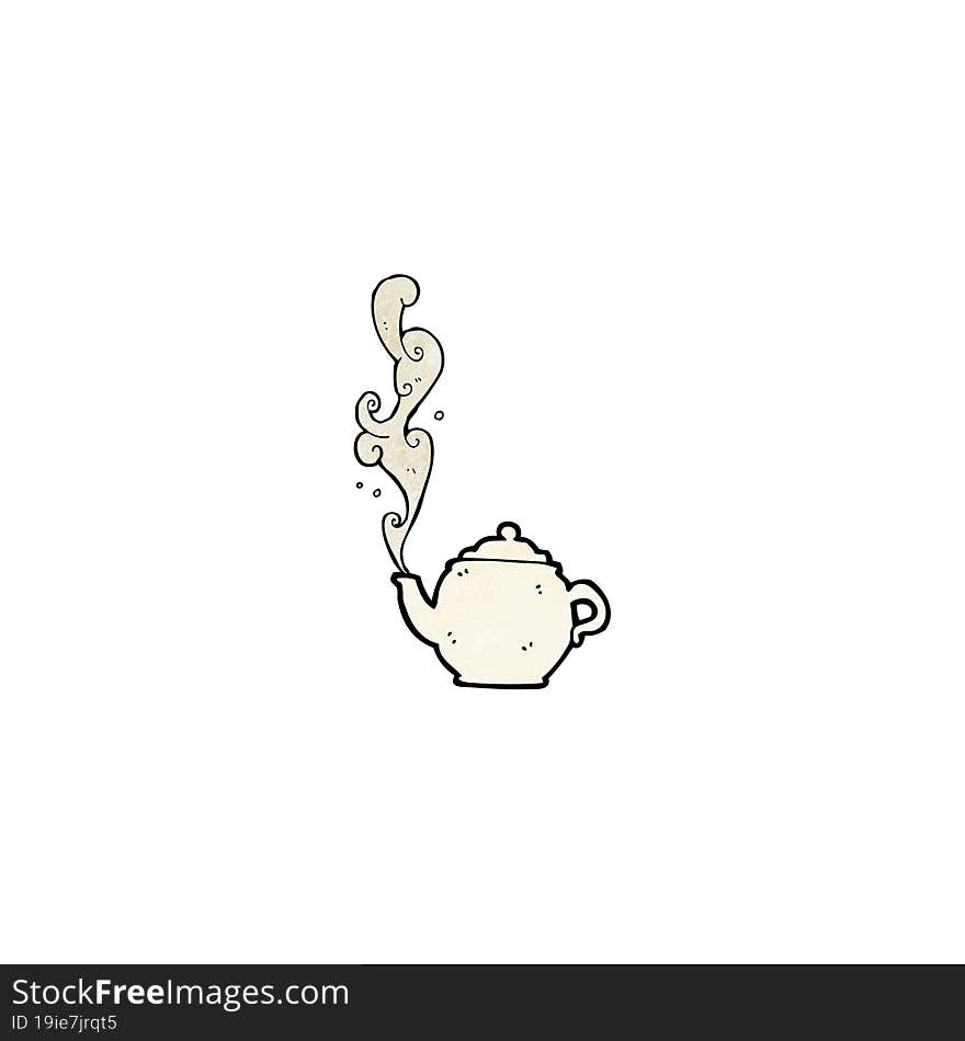 cartoon teapot