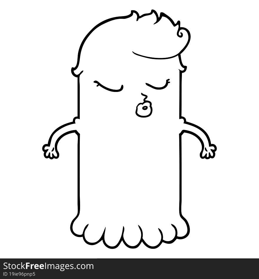 cartoon cute ghost. cartoon cute ghost