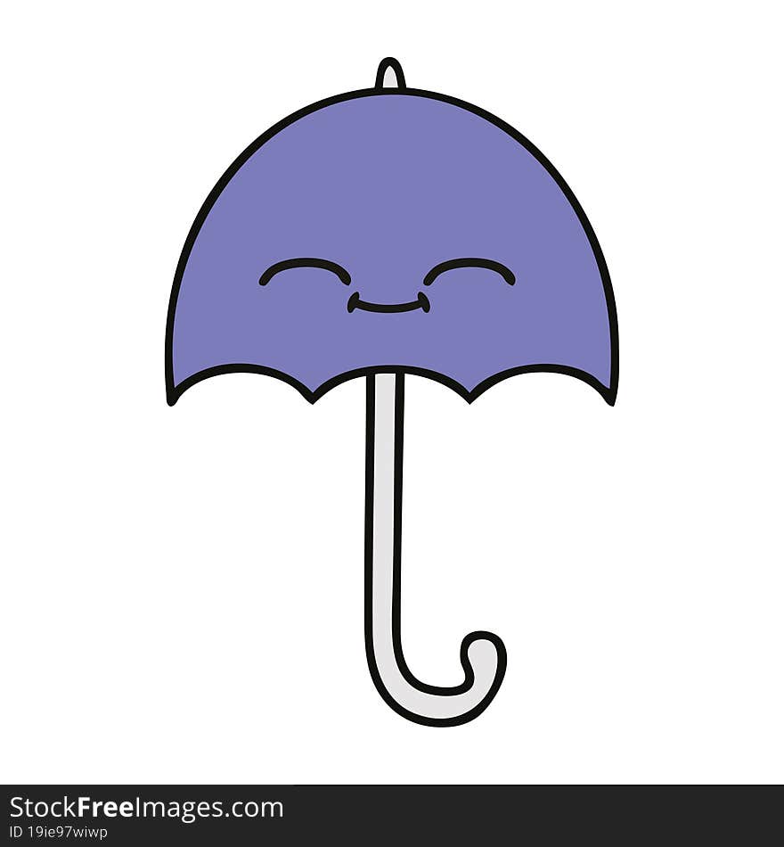 cute cartoon umbrella