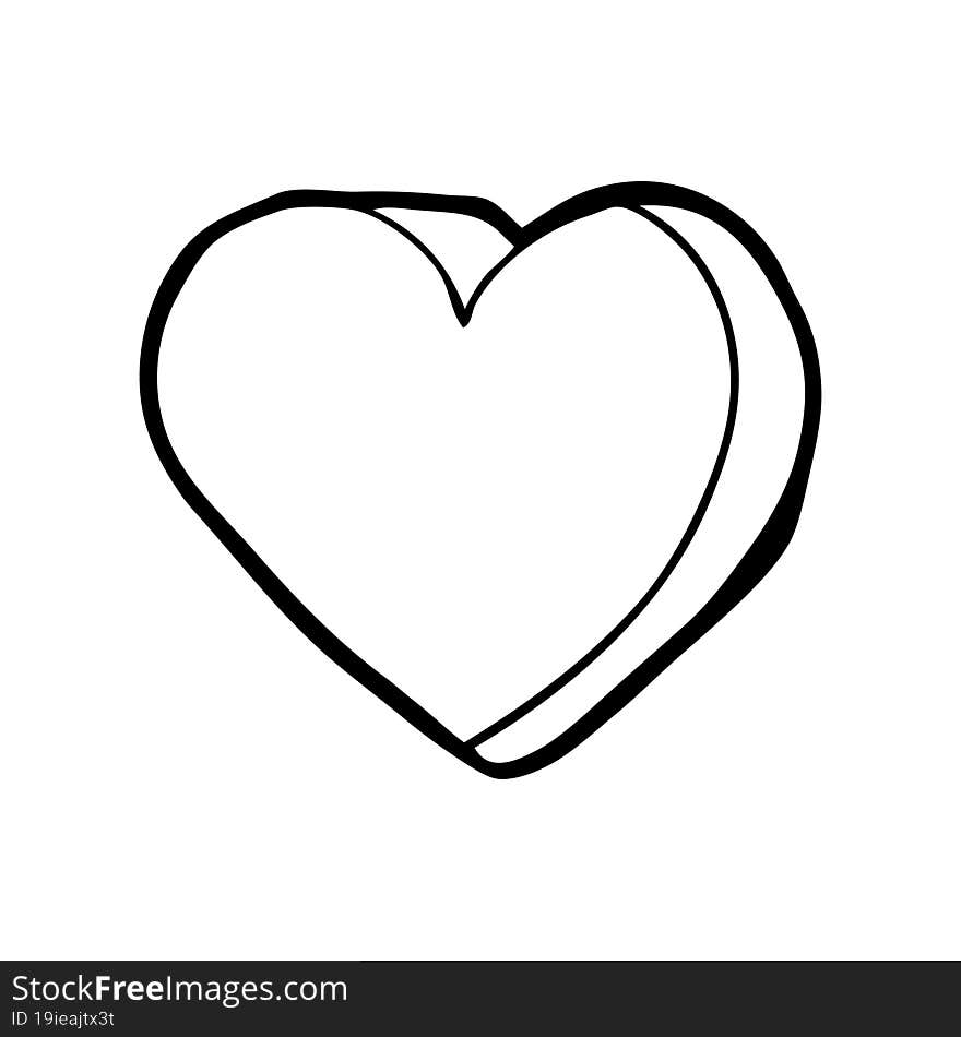 Cartoon Love Heart