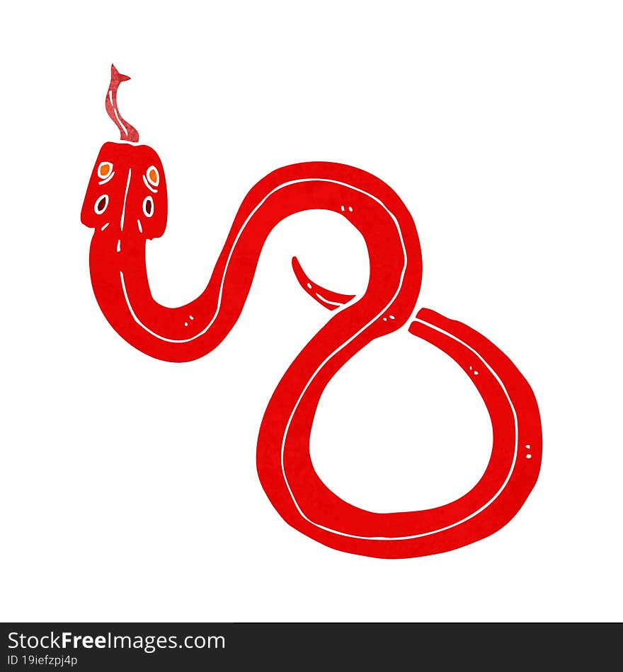 Cartoon Snake