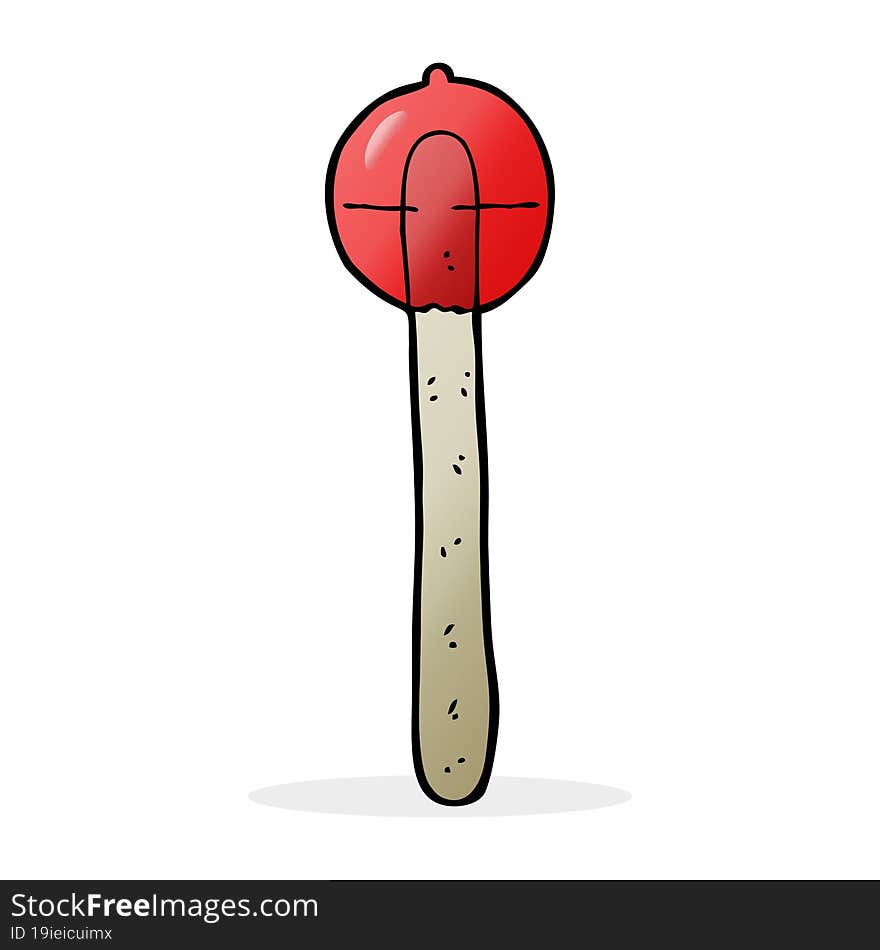 cartoon lollipop