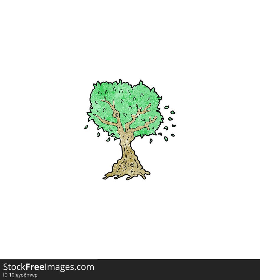 cartoon tree