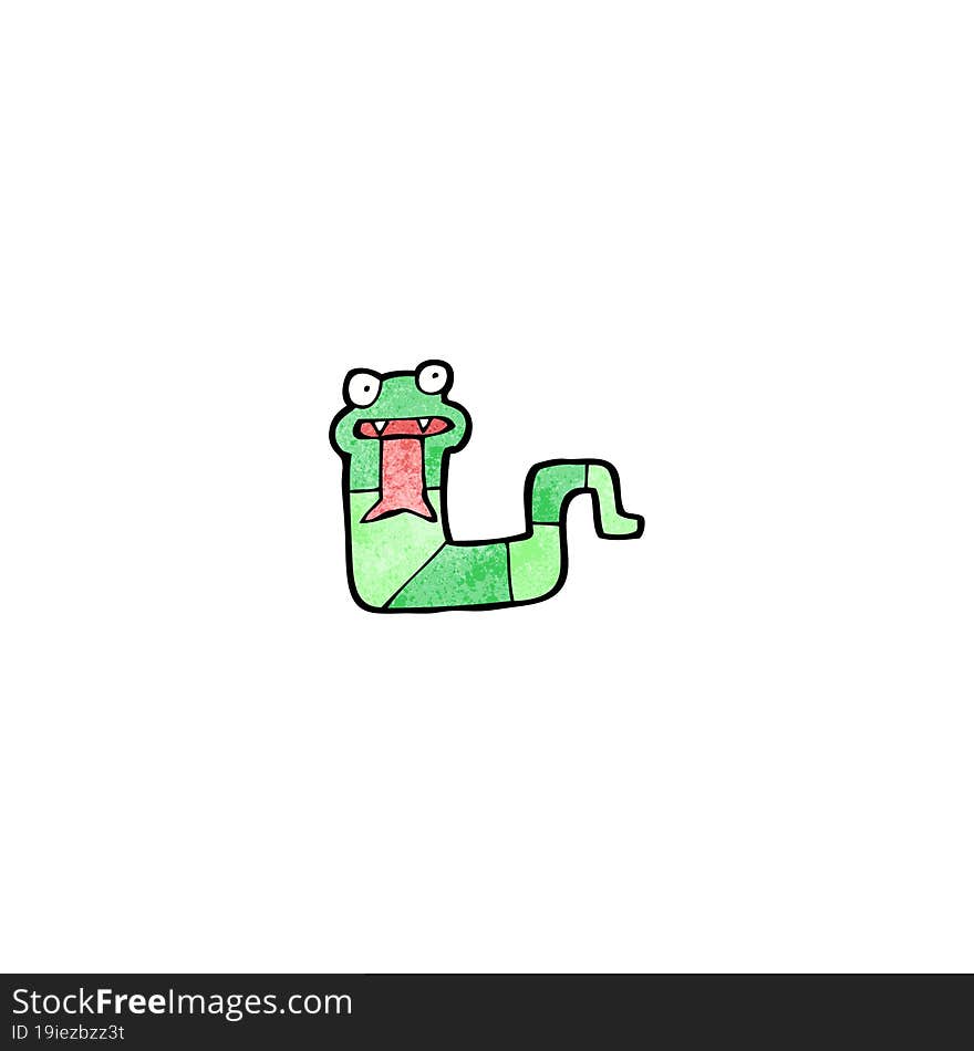 cartoon snake