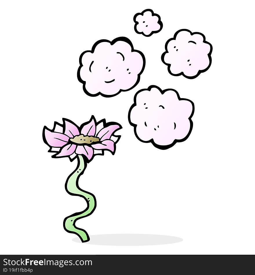 cartoon flower