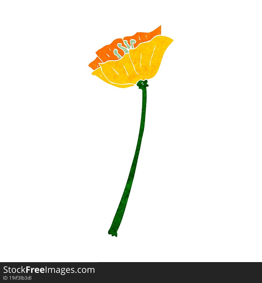 cartoon flower