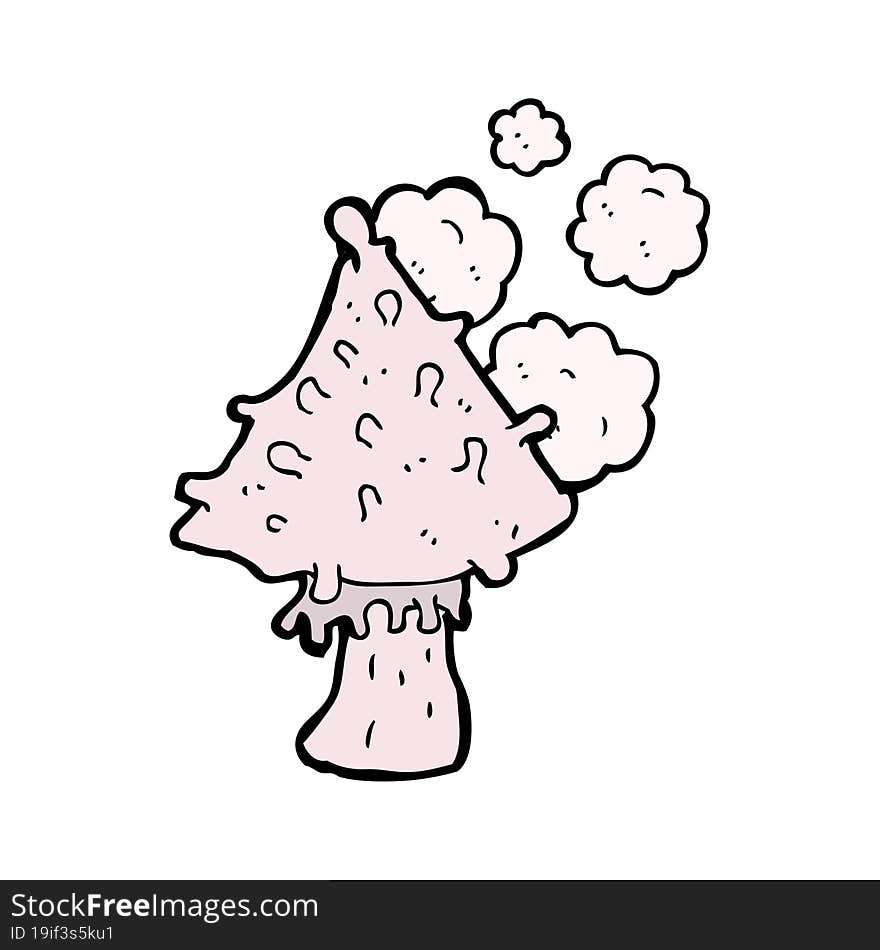 cartoon mushroom