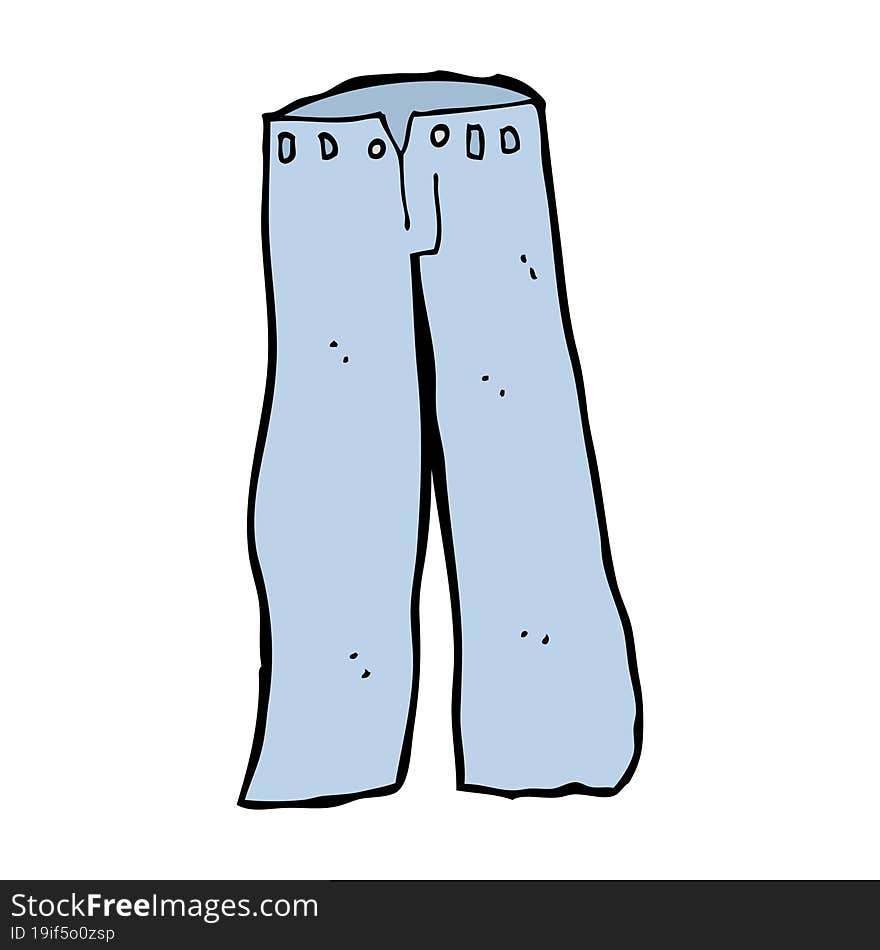 cartoon jeans